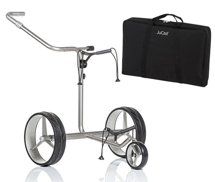 JuCad Junior drive Stainless Steel dziecięcy wózek elektryczny + torba