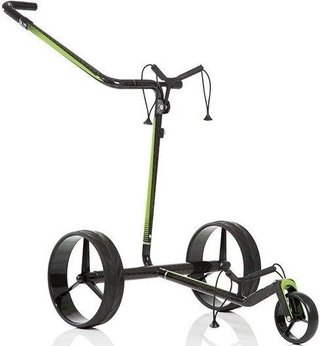 JuCad Carbon Travel 2.0 wózek elektryczny, czarno/zielony, 45+ akumulator
