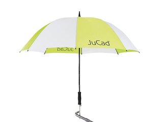 JuCad telescopic parasol golfowy 68" biało/zielony