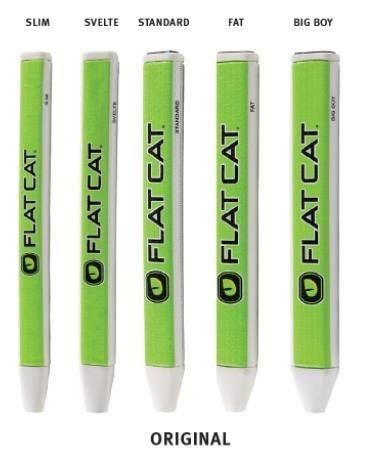 Flat Cat Original Putter Grip Svetle, limonkowy