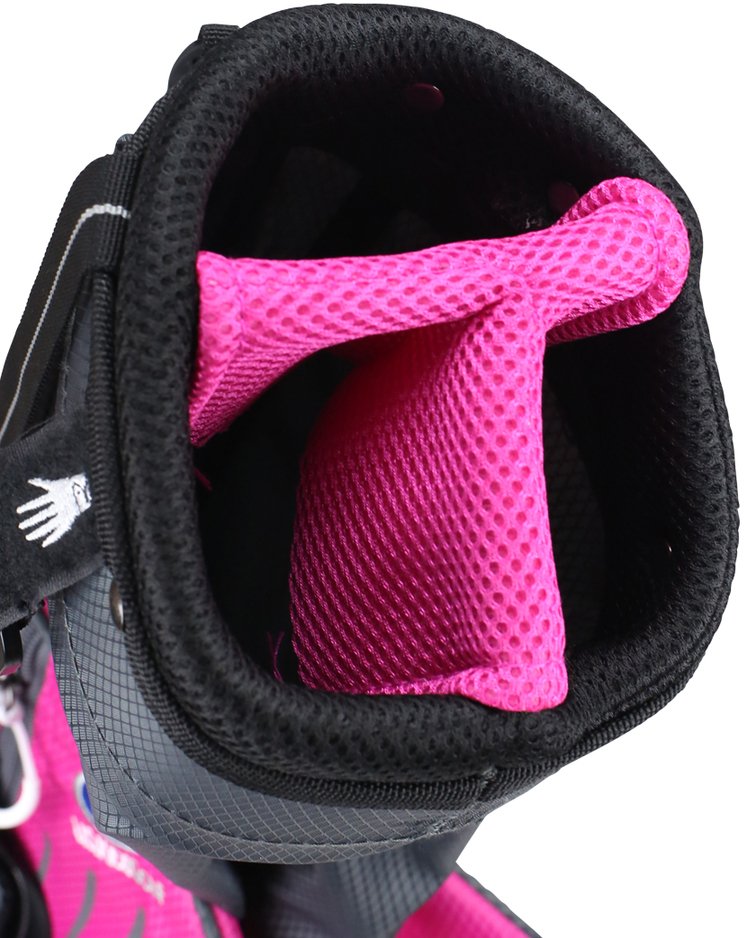 2022 U.S. Kids UL39 (99 cm) WT30-S stand bag dla dzieci, szaro/różowy