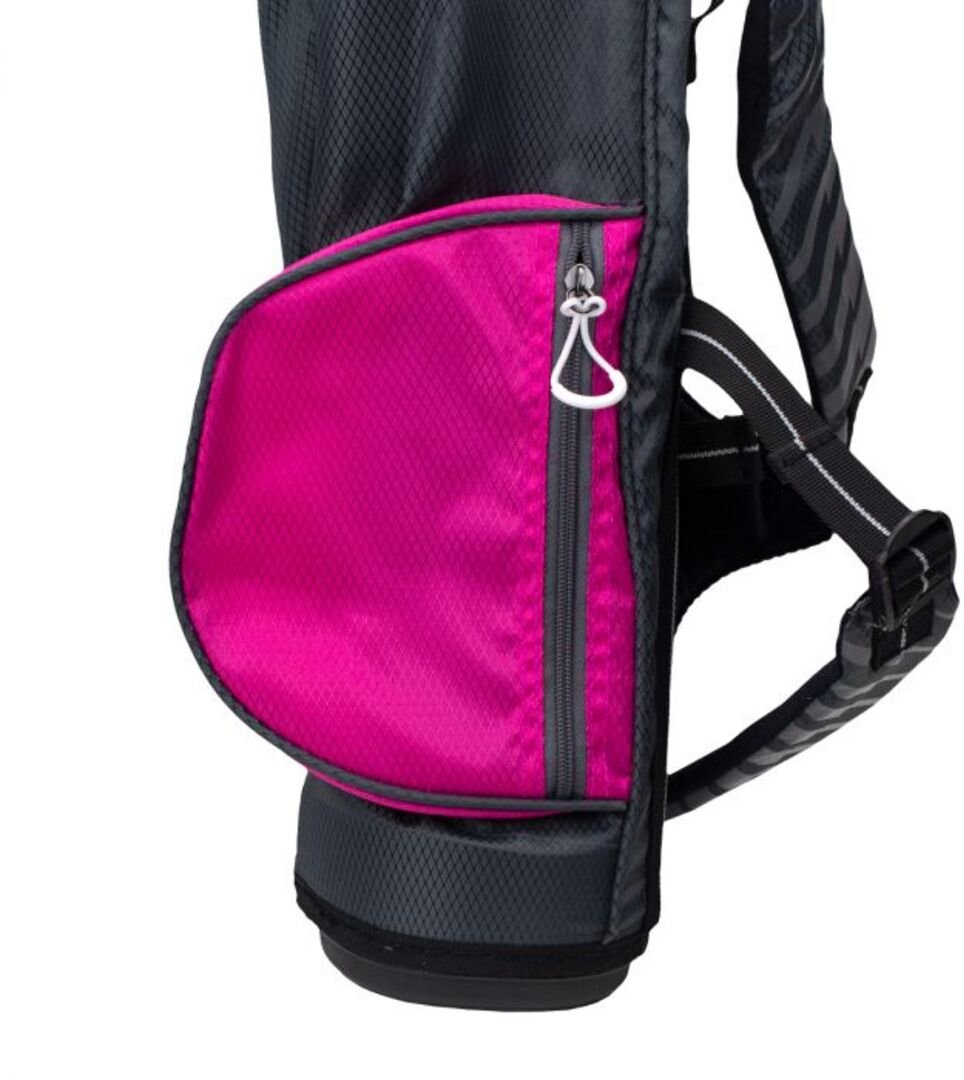 2022 U.S. Kids UL39 (99 cm) WT30-S stand bag dla dzieci, szaro/różowy