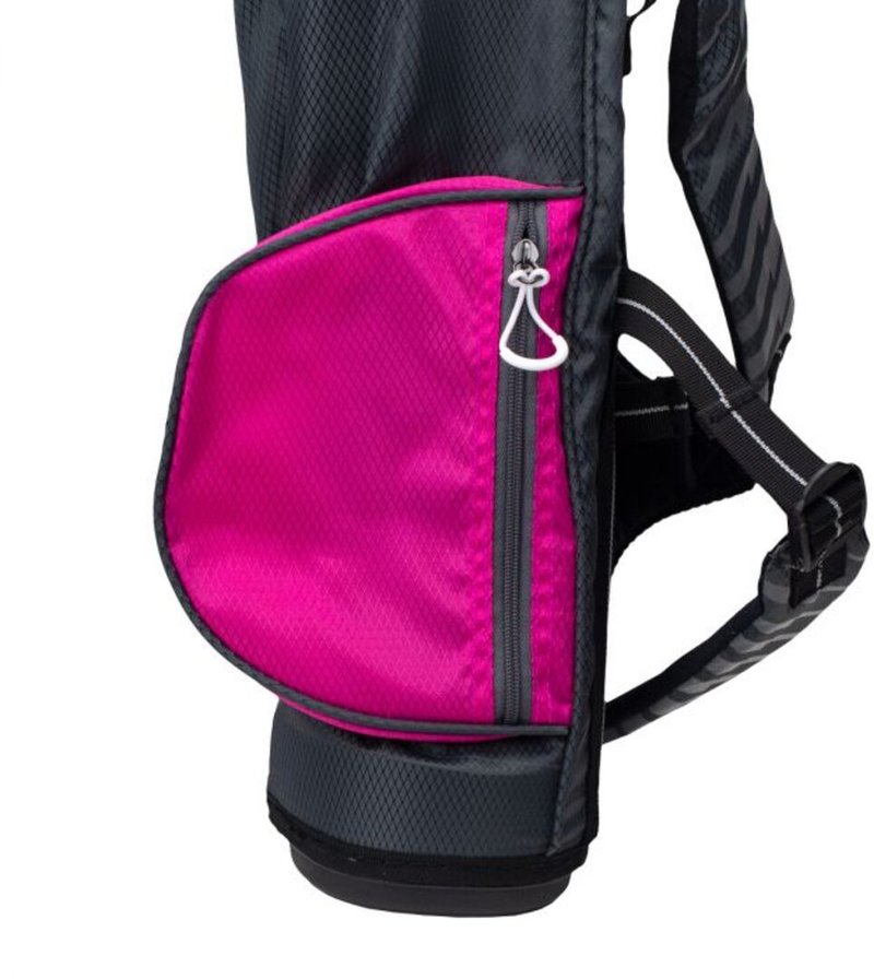 2022 U.S. Kids UL39 (99 cm) WT30-S stand bag dla dzieci, szaro/różowy