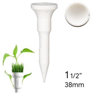 Lignum Tee Ecoline plastikowe tee 38mm, 16szt., biała