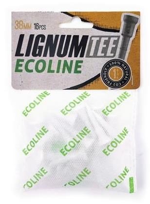 Lignum Tee Ecoline plastikowe tee 38mm, 16szt., biała