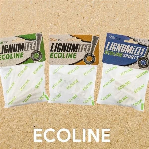 Lignum Tee Ecoline plastikowe tee 38mm, 16szt., biała