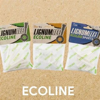 Lignum Tee Ecoline plastikowe tee 38mm, 16szt., biała