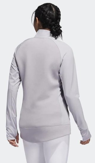Adidas Hybrid Quarter-Zip bluza damska, glory grey