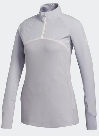 Adidas Hybrid Quarter-Zip bluza damska, glory grey