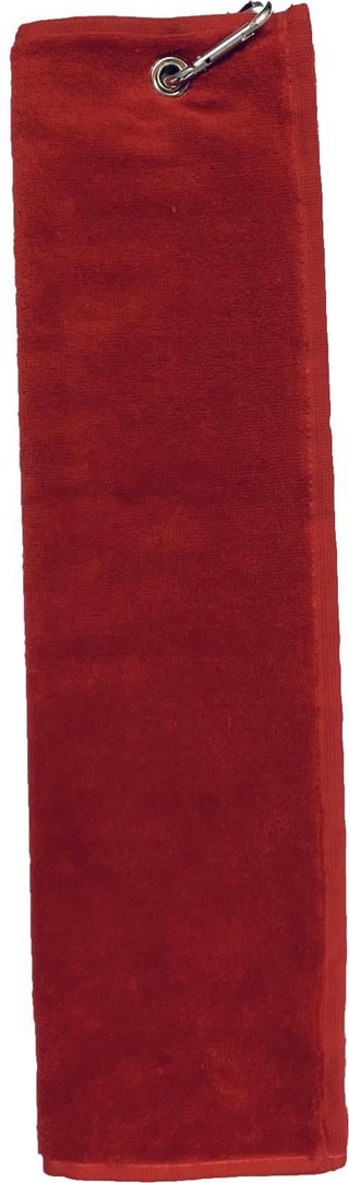 OEM Three Fold ręcznik golfowy, czerwony