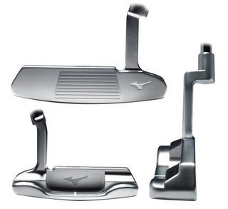 Mizuno MP Series T104 putter, USZKODZONY HEADCOVER