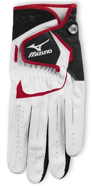 Mizuno JPX mens glove 2013, white/red