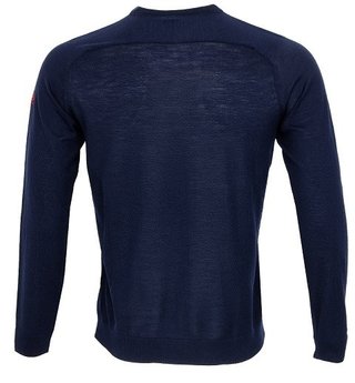 Hugo boss męski swetr, ciemno niebieski