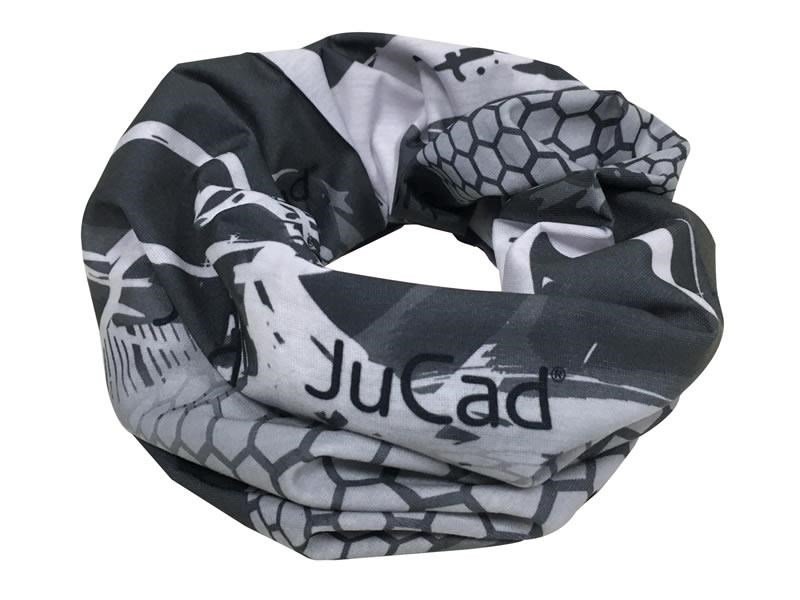 JuCad szalik wielofunkcyjny, szary