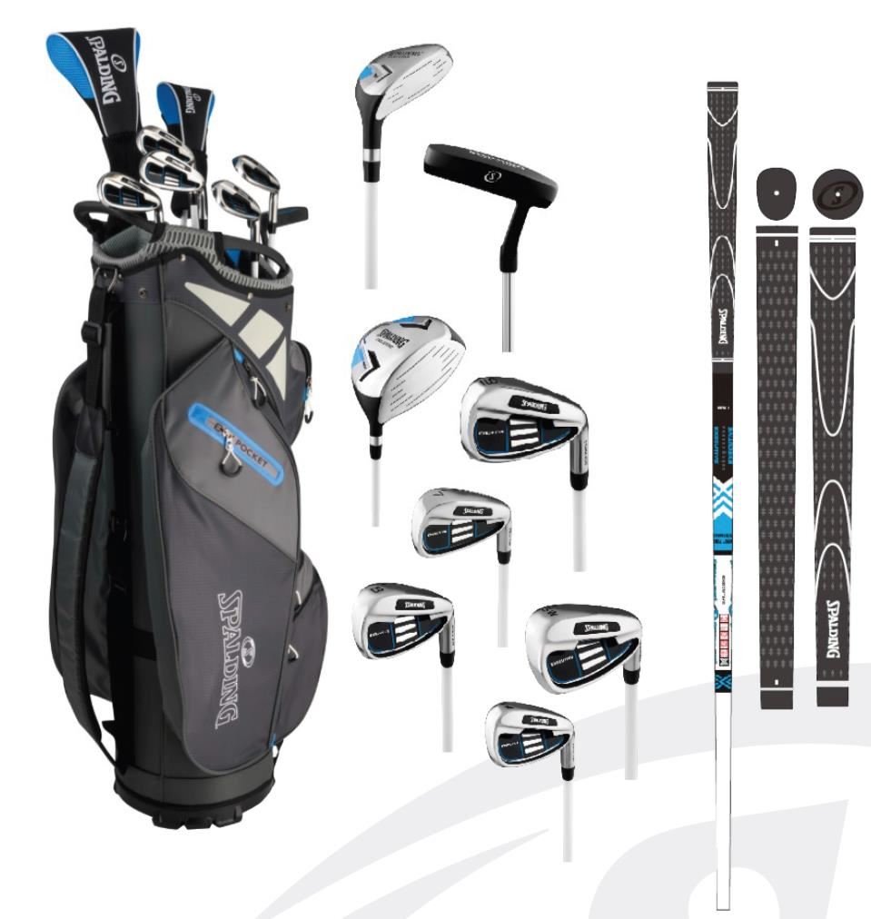 Spalding Executive damski zestaw golfowy, prawy