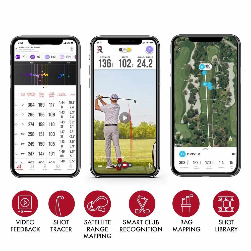 Rapsodo Mobile Launch Monitor analizator uderzeń