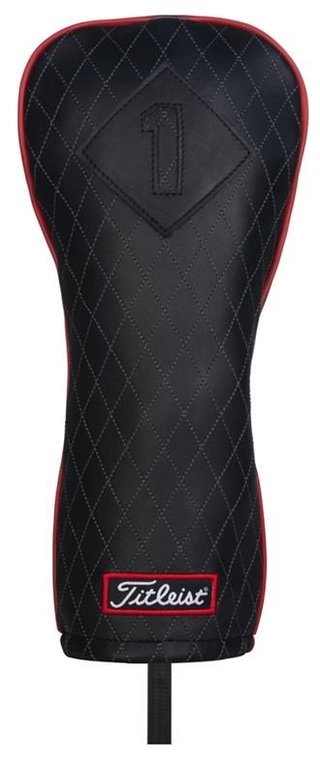 Titleist Jet Black Leather driver headcover, czarny