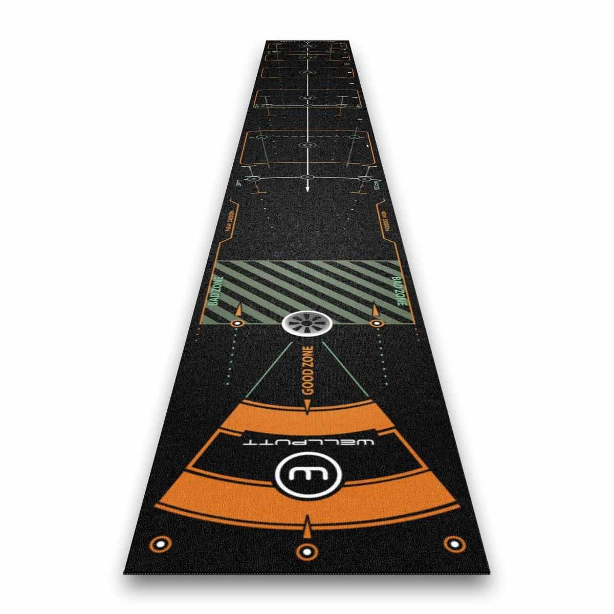 Wellputt Mat CLASSIC dywan do puttowania, 4m, czarny