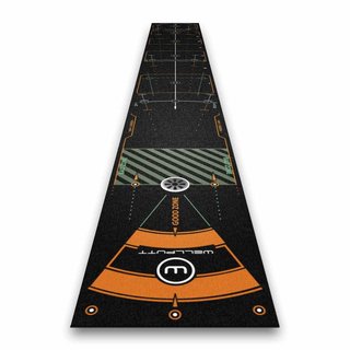 Wellputt Mat CLASSIC dywan do puttowania, 4m, czarny