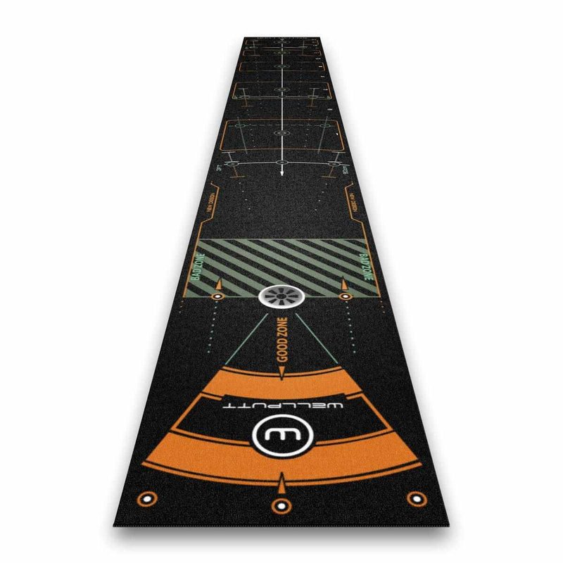 Wellputt Mat CLASSIC dywan do puttowania, 4m, czarny