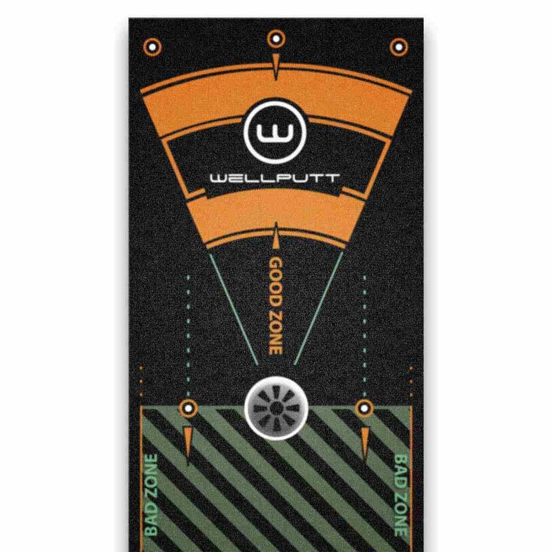 Wellputt Mat CLASSIC dywan do puttowania, 4m, czarny