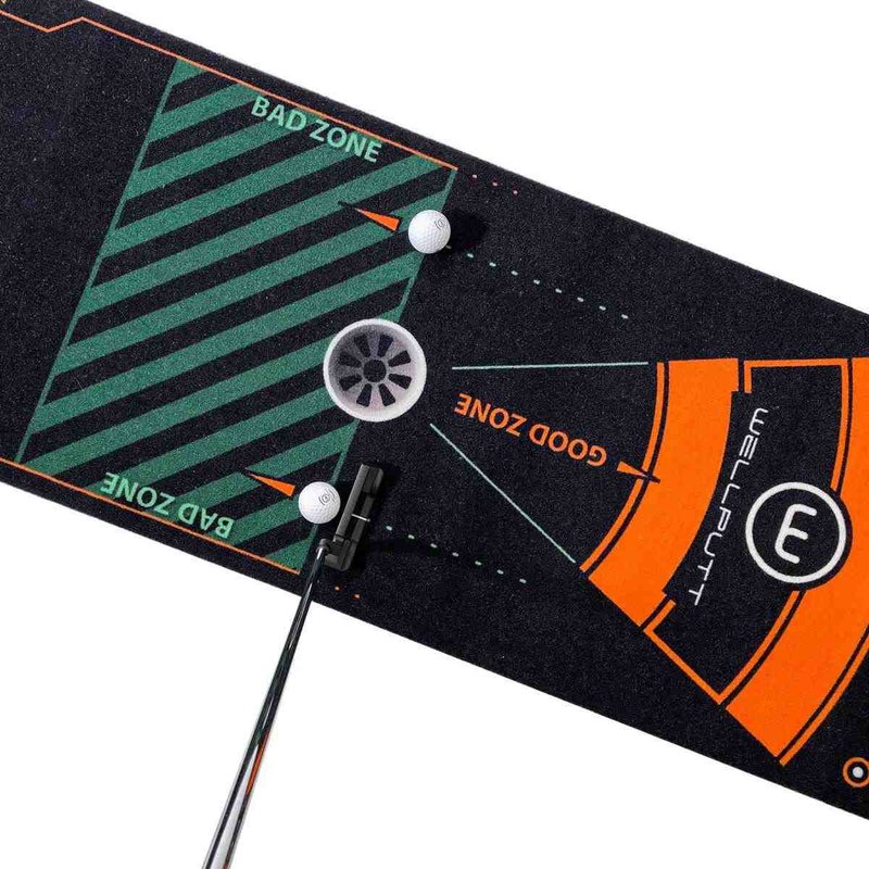 Wellputt Mat CLASSIC dywan do puttowania, 4m, czarny