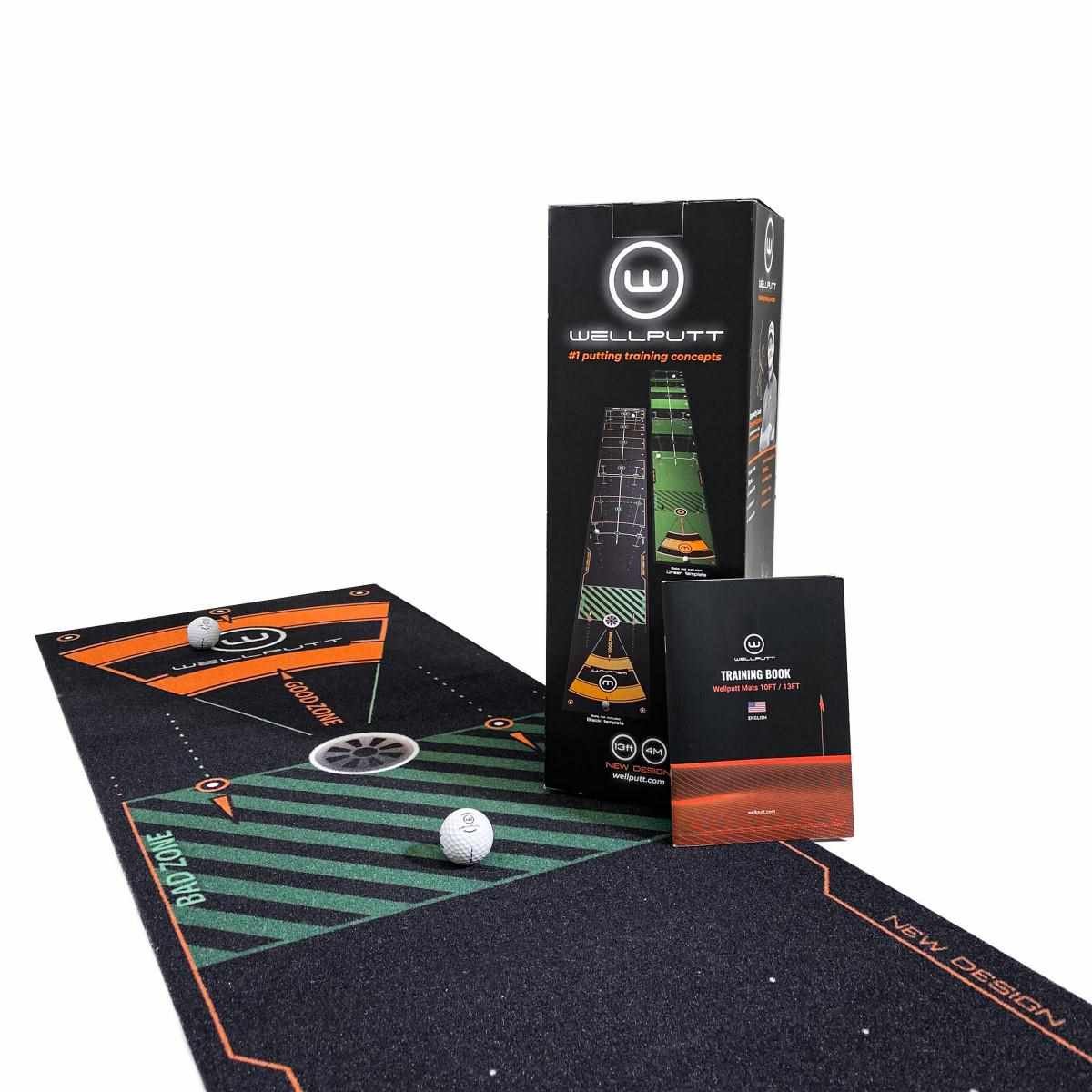 Wellputt Mat CLASSIC dywan do puttowania, 4m, czarny