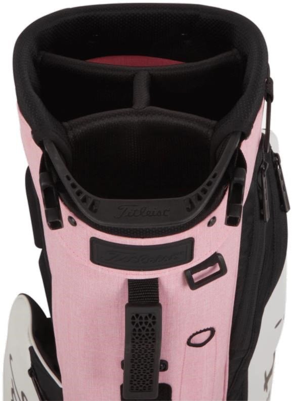 Titleist Pink Out Players 4 stand bag, różowo/biało/czarny