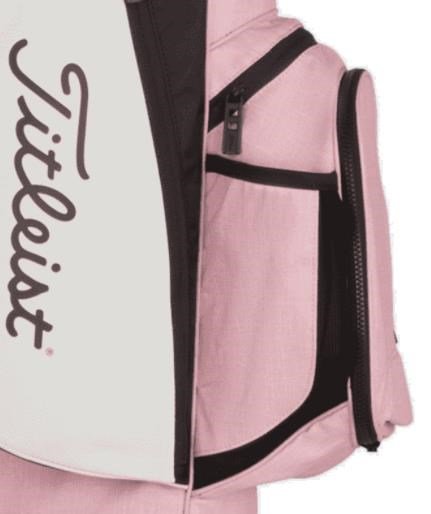 Titleist Pink Out Players 4 stand bag, różowo/biało/czarny