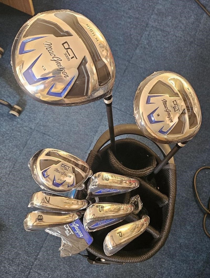 MacGregor DCT3000 Premium męski zestaw golfowy, grafit