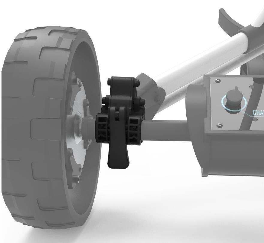 Alphard Club Booster eWheel Zestaw zacisków Clicgear 8.0