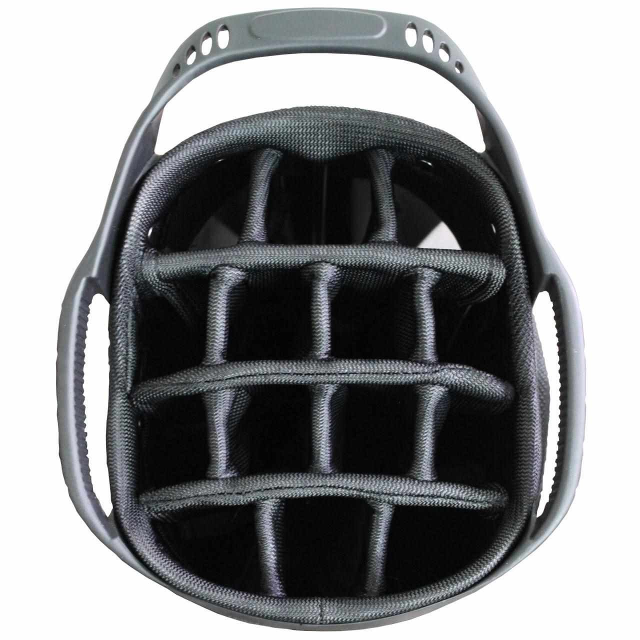 Bennington Zone Waterproof stand bag, czarno/biało/złoty