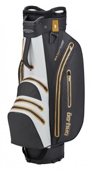 Bennington GRID ORGA Waterproof cart bag, czarno/biało/złoty