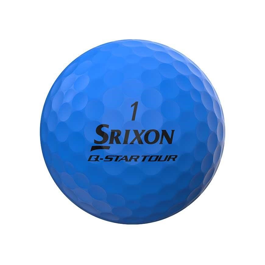 Srixon Q-Star Tour Divide piłki golfowe, żółto/niebieski