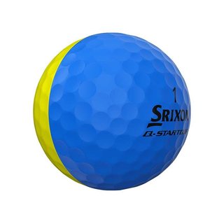 Srixon Q-Star Tour Divide piłki golfowe, żółto/niebieski