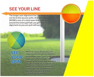 Srixon Q-Star Tour Divide piłki golfowe, żółto/niebieski