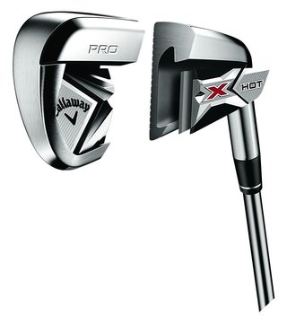 Callaway X Hot Pro mens irons 2013, steel