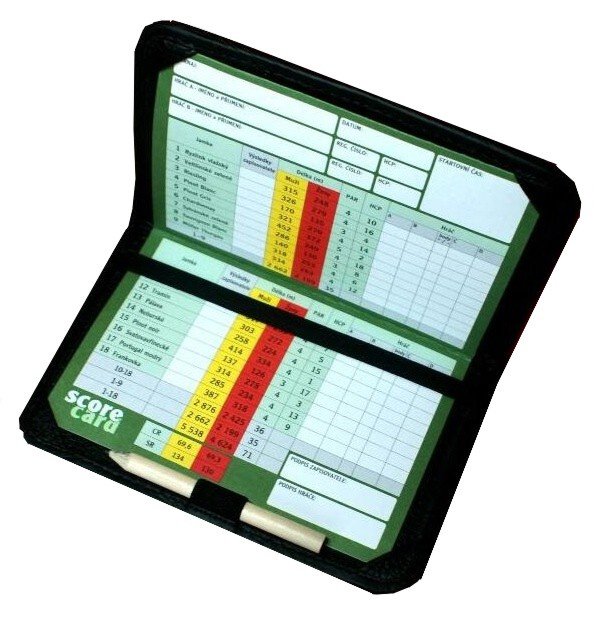 Pro Golf Real Leather Golf Organiser, brown - golfprovsechny.cz