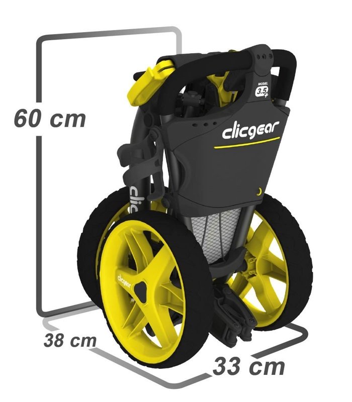 Clicgear 3.5+, czarno/żółty