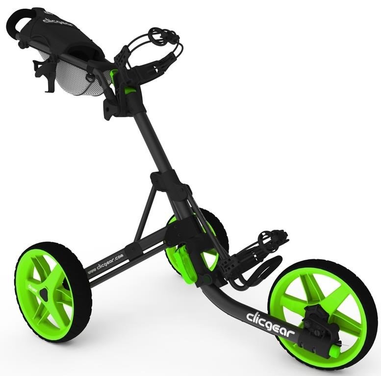 Clicgear 3.5+ wózek golfowy, charcoal/lime