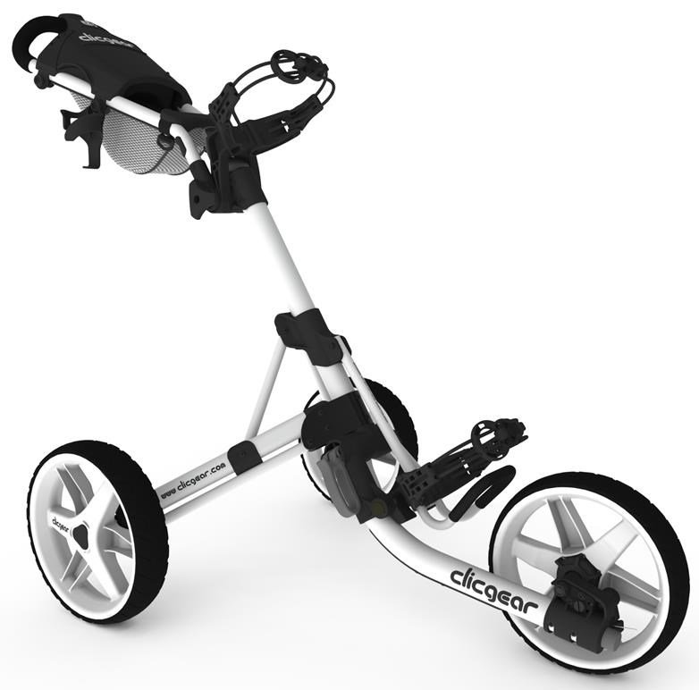 Clicgear 3.5+ wózek golfowy, arctic white
