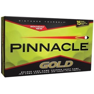 Pinnacle Gold Yellow golf balls, 2 pc