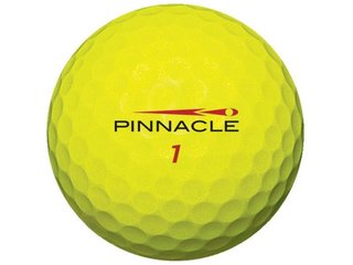 Pinnacle Gold Yellow golf balls, 2 pc