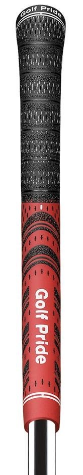 Golf Pride New Decade Multi-Compound grip, midsize, czarno/czerwony