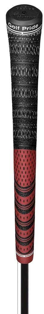 Golf Pride New Decade Multi-Compound grip, midsize, czarno/czerwony