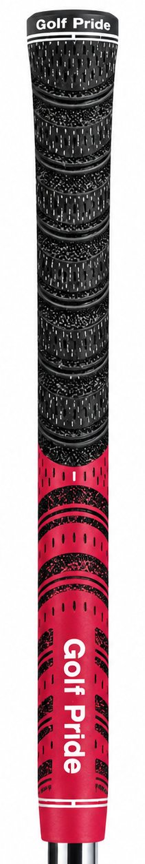 Golf Pride New Decade Multi-Compound grip, midsize, czarno/czerwony