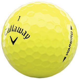 Callaway Warbird Yellow piłki golfowe, żółte