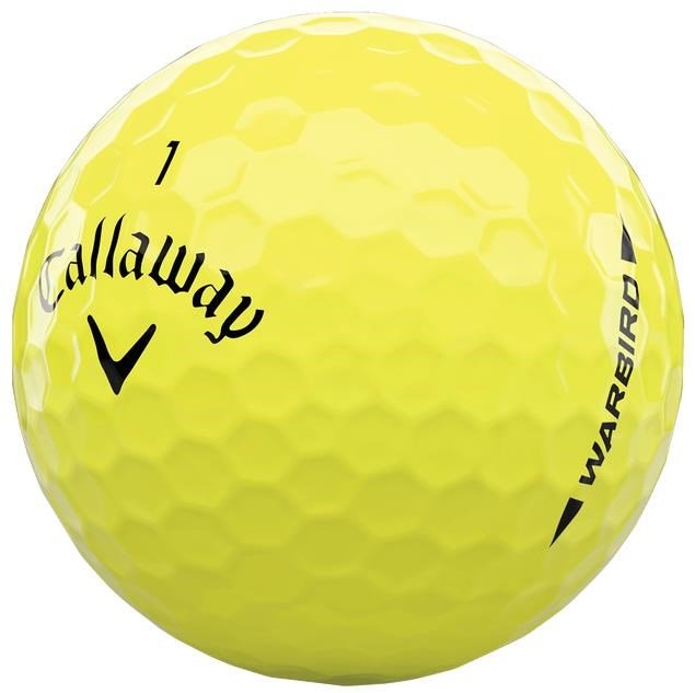 Callaway Warbird Yellow piłki golfowe, żółte