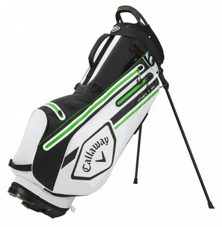 Callaway Chev Dry Epic stand bag, biało/czarno/zielony