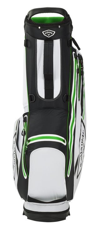 Callaway Chev Dry Epic stand bag, biało/czarno/zielony